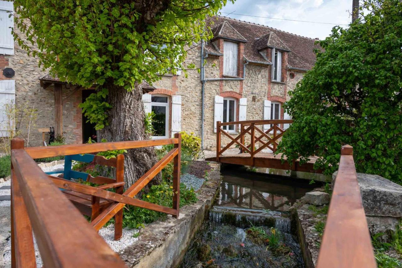 Le Moulin De Cutesson O Dela Du M Panzió Villenauxe Kültér fotó